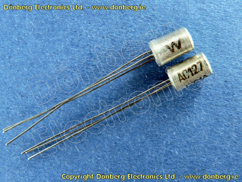 Semiconductor AC127 (AC 127) TRANSISTOR GERMANIUM NPN / 32V / 0.5A
