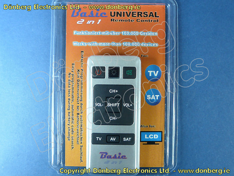 Basic universal remote Clearance
