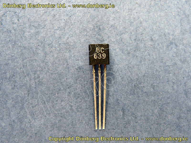 Semiconductor: BC639 (BC 639) - 100V / 1A / 0.8W = BC 368...