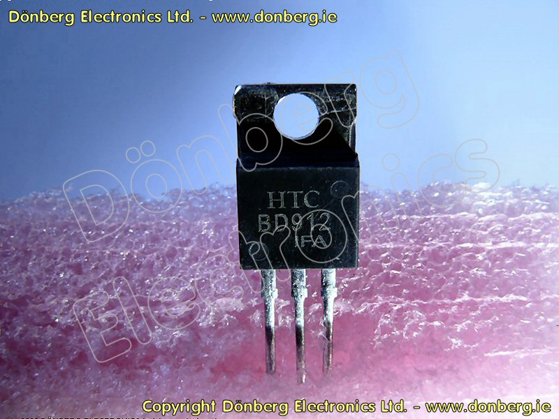 Semiconductor: BD912 (BD 912) - TRANSISTOR SILICON PNP / 100V / 15A ...