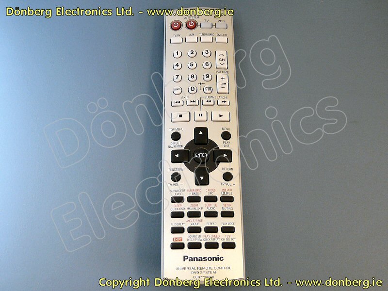How To Program Panasonic Remote Control Codes