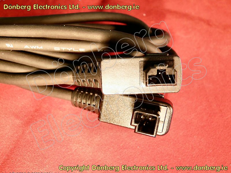 DC CABLE SONY DCRVX900E/DCRVX1000E CONNECTS FROM TRANSFORMER TO CAMERA...