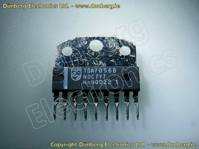 Semiconductor: TDA7056B (TDA 7056B) - POWER AMPLIFIER 1*5W / 8E+DC VOL...