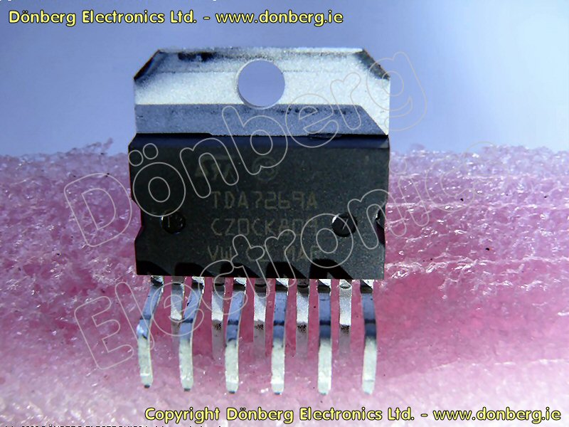 Semiconductor: TDA7269A (TDA 7269A) - POWER AMPLIFER 2X14W / 8E...