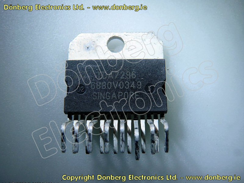 Semiconductor: TDA7296 (TDA 7296) - POWER AMP 1X60W