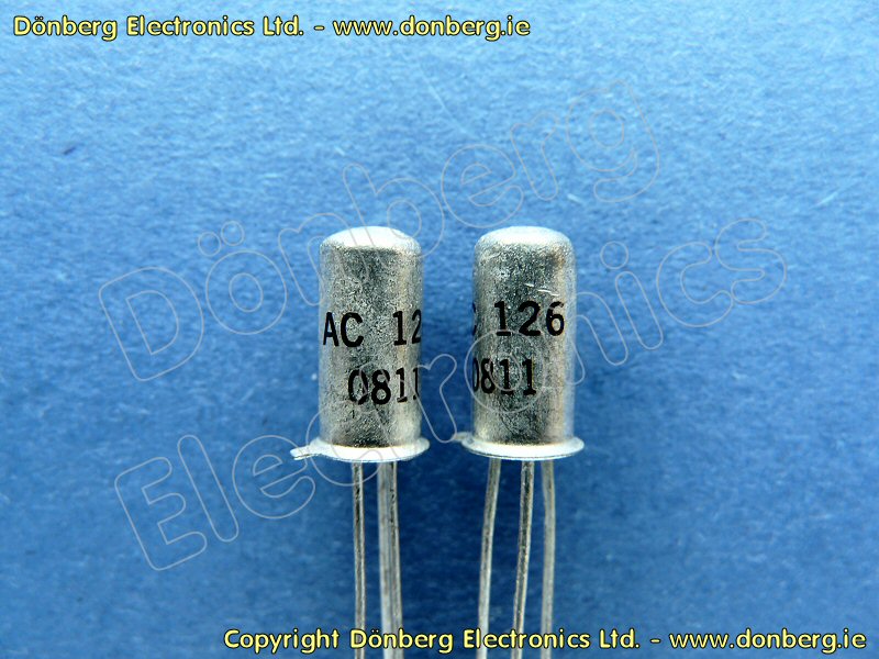 Semiconductor AC126TO18 (AC 126 TO18) GERMANIUM SMALL SIGNAL