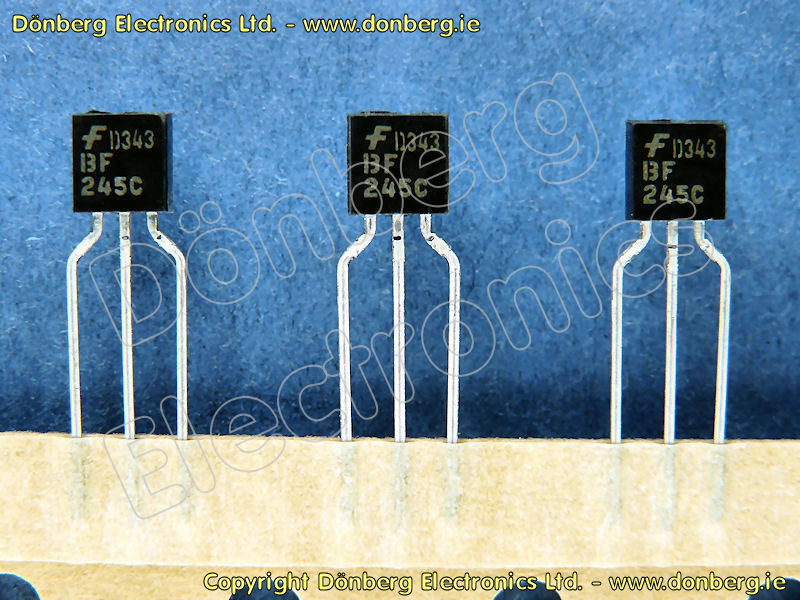 thumbnail image 2 of 20pcs BF245A N-Channel Silicon Field-Effect Transistor TO-92 - US Stock 2 of 5