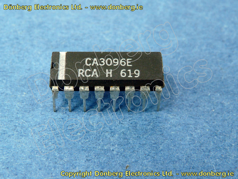 5-Pack Of CA3096E / CA3096 Transistor Array Chips (Generic/Brand New)