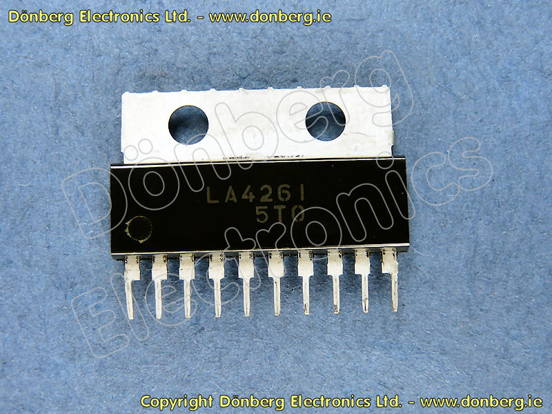 Semiconductor: LA4261 (LA 4261) - 2 X 3.3W POWER AMPLIFIER...
