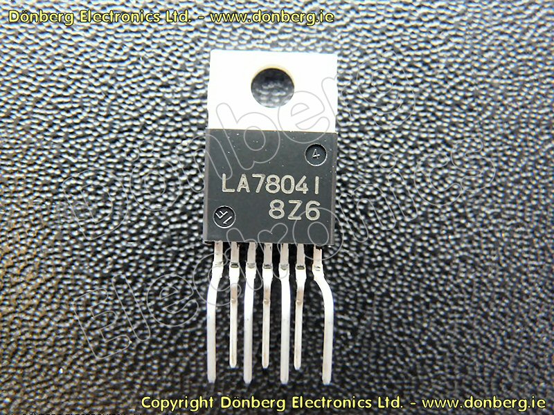 Semiconductor: LA78041 (LA 78041) - IC JVC HV32P37SJE REF IC401