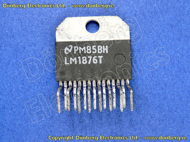 Semiconductor: LM1876T (LM 1876T) - POWER AMPLIFIER 2X15W
