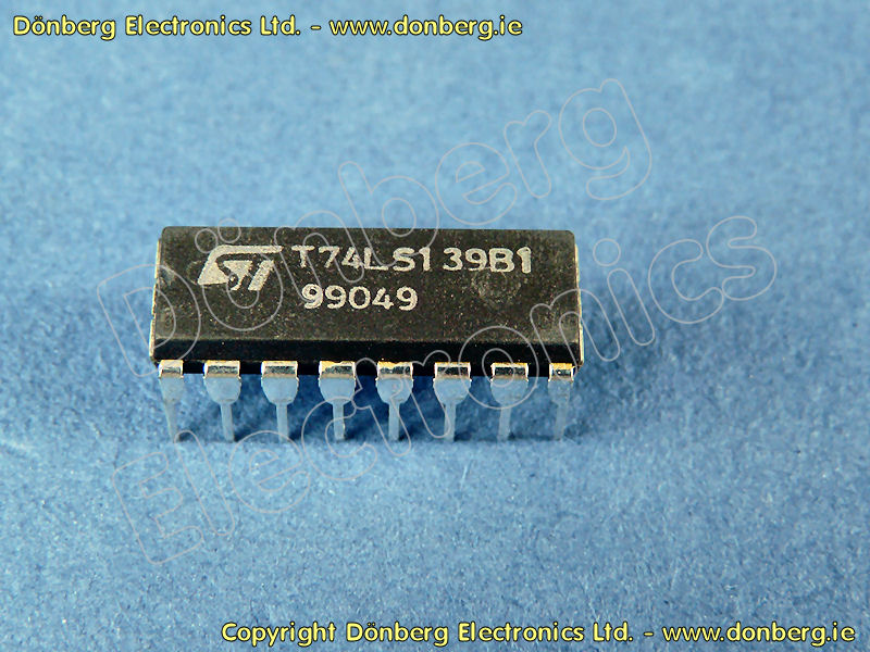 Integrated SN 74ls139-Dual 2-line-to-4 line decoders//DeMultiplexers